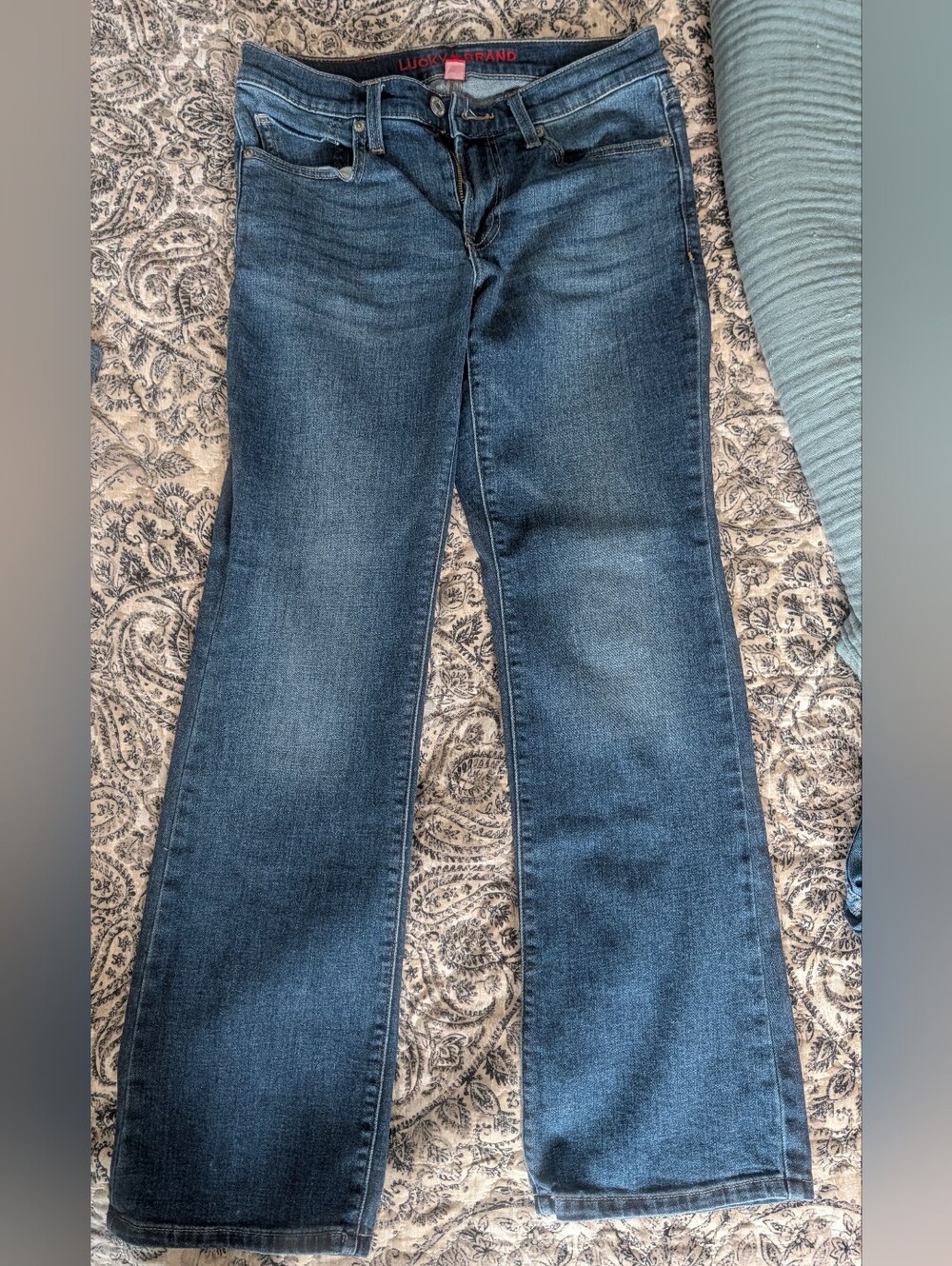 Lucky Brand Dark Blue Flare Jeans